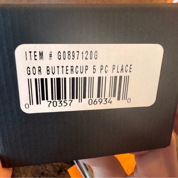 Gorham Buttercup Sterling Silver 5 Piece Place Setting New In Box - Picture 3 of 5